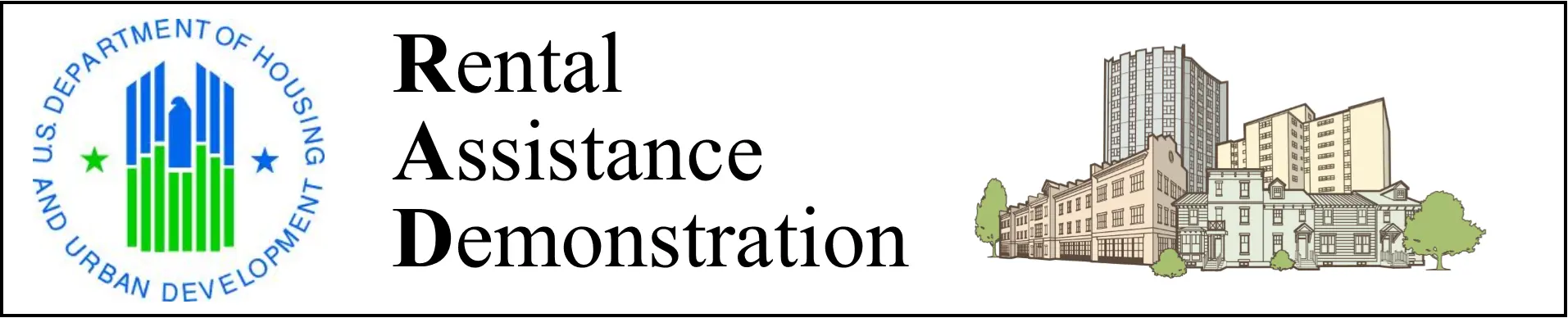 Rental assitance demonstration logo